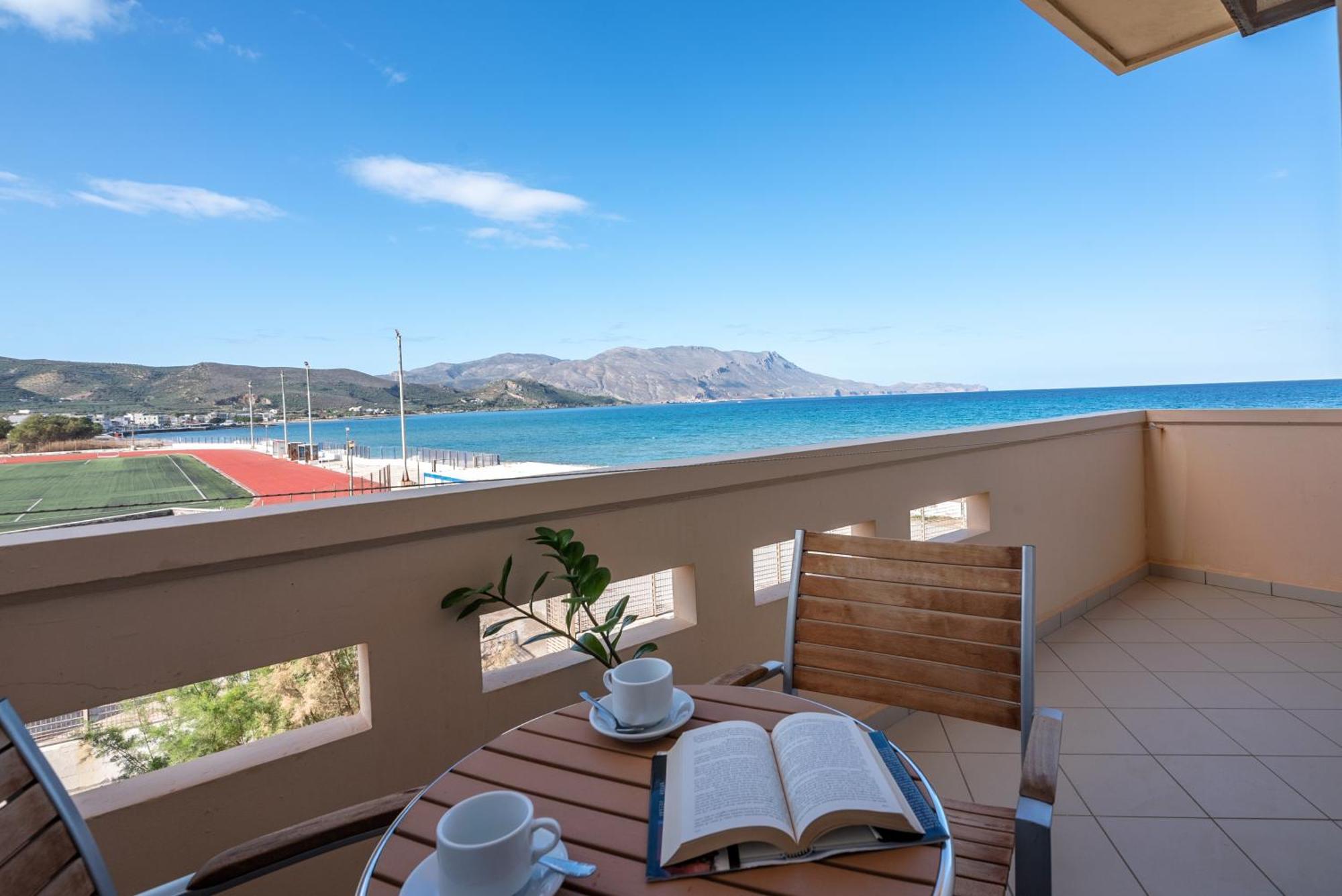 Galini Beach Hotel Kíssamos Dış mekan fotoğraf
