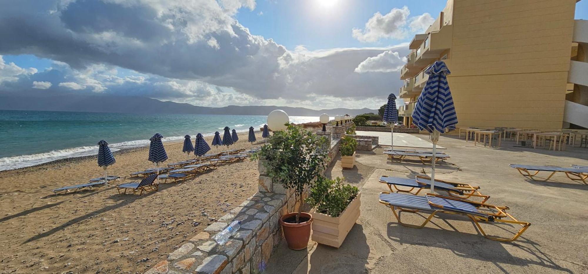 Galini Beach Hotel Kíssamos Dış mekan fotoğraf