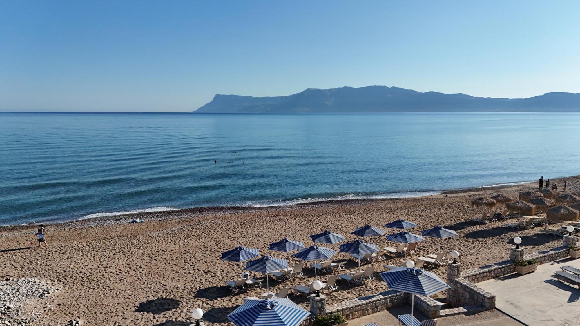 Galini Beach Hotel Kíssamos Dış mekan fotoğraf