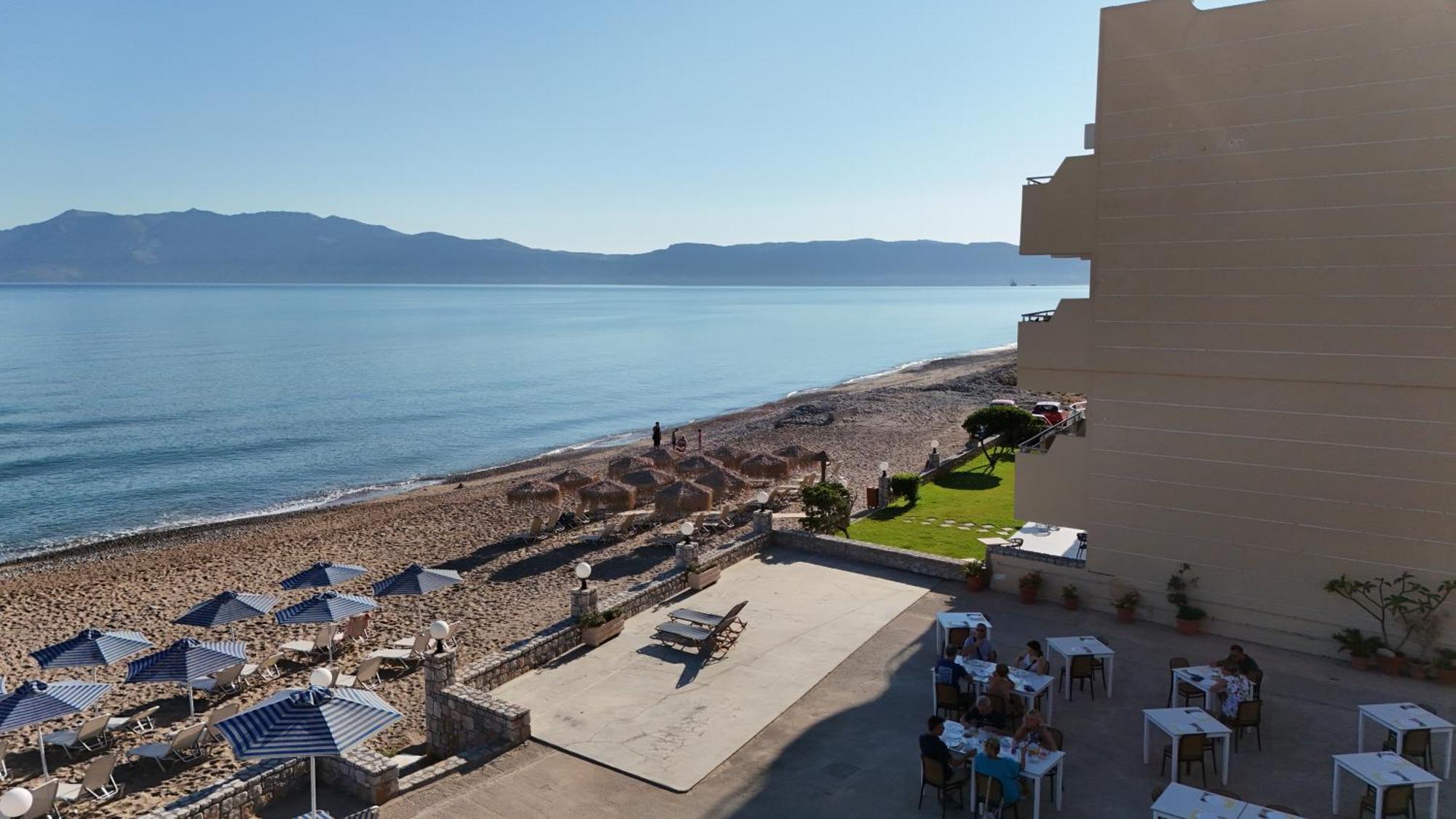 Galini Beach Hotel Kíssamos Dış mekan fotoğraf