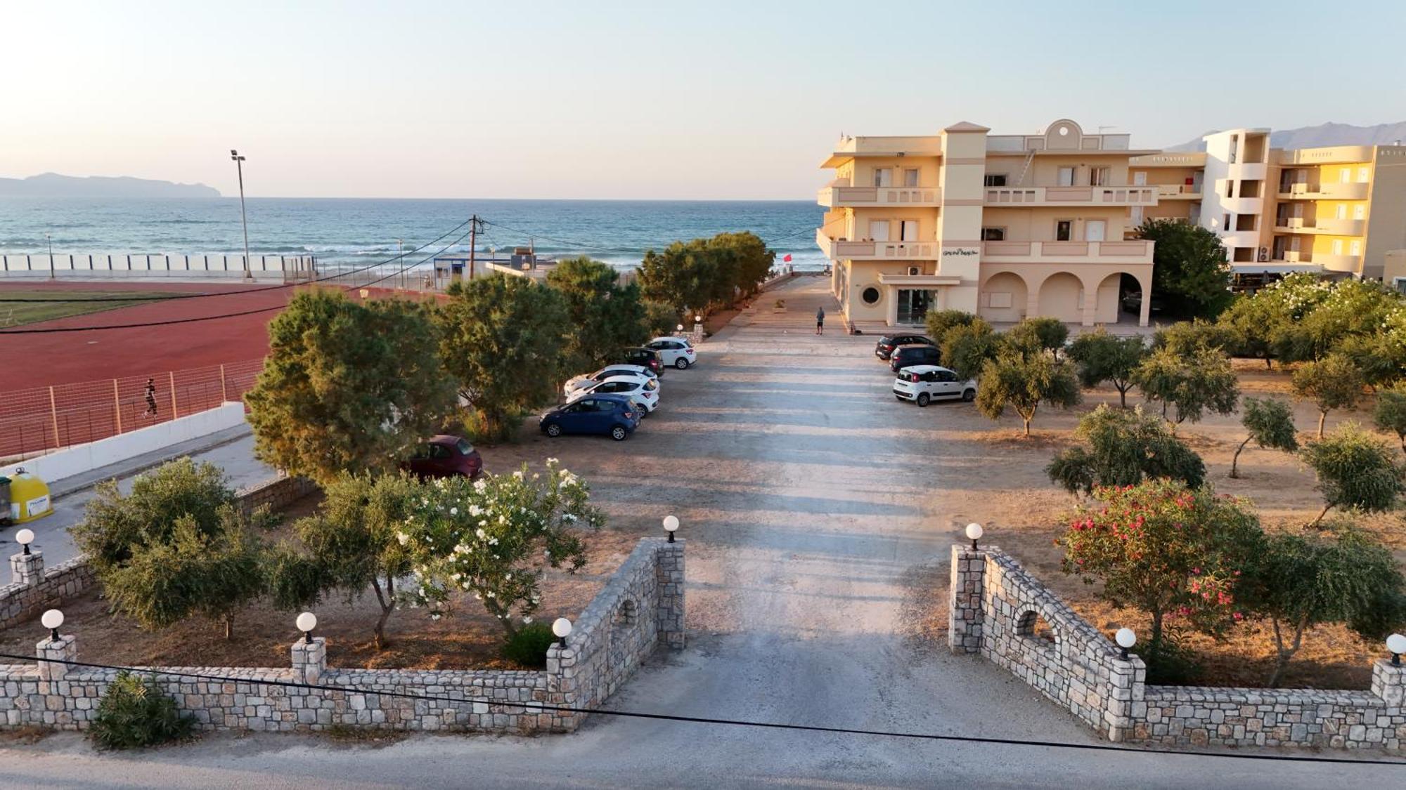 Galini Beach Hotel Kíssamos Dış mekan fotoğraf