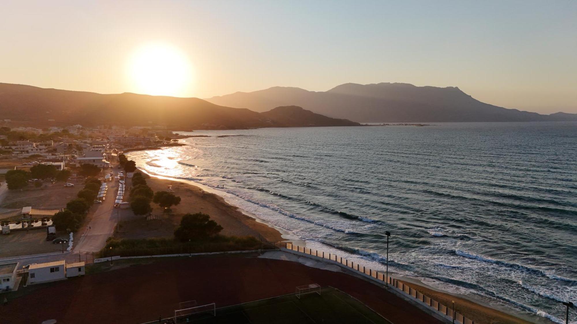 Galini Beach Hotel Kíssamos Dış mekan fotoğraf