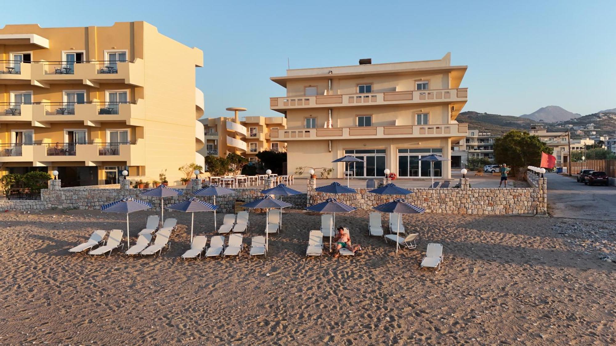 Galini Beach Hotel Kíssamos Dış mekan fotoğraf