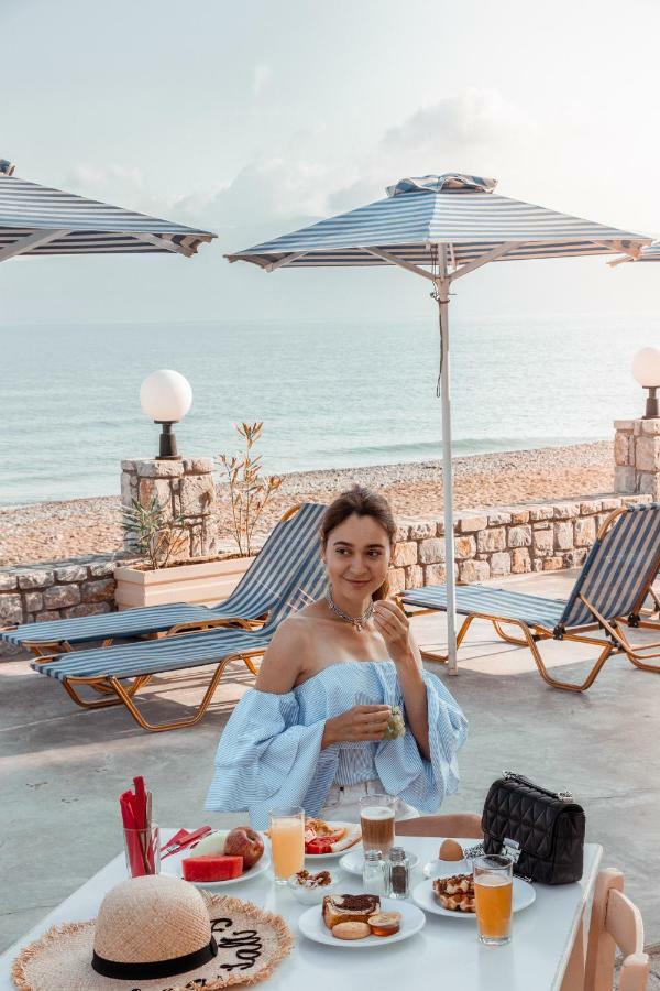 Galini Beach Hotel Kíssamos Dış mekan fotoğraf