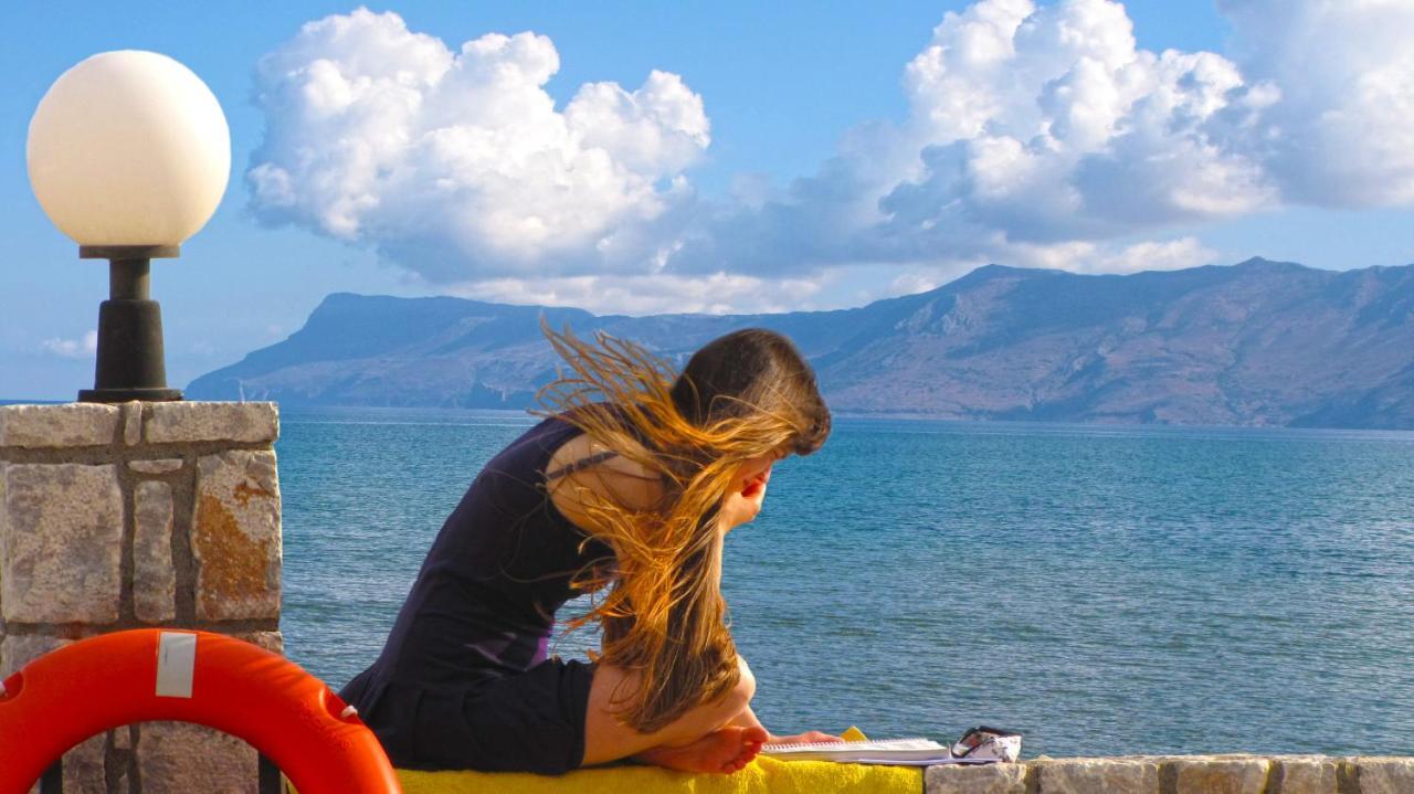 Galini Beach Hotel Kíssamos Dış mekan fotoğraf